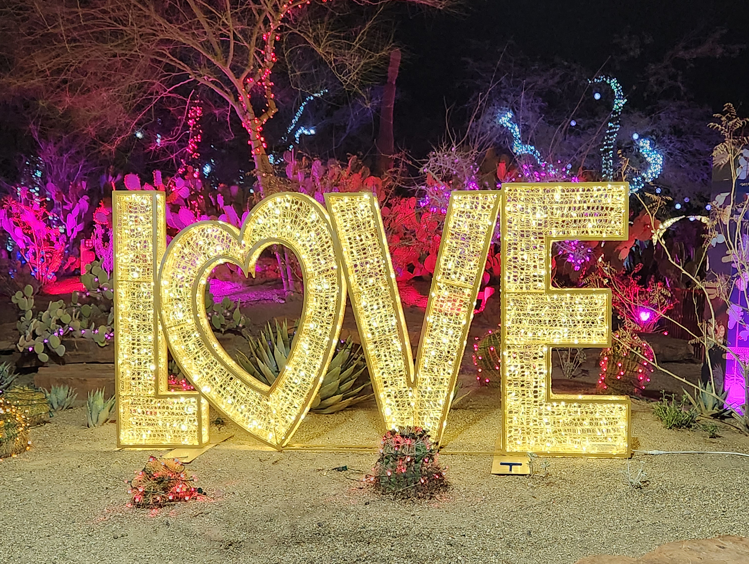 Lights of Love at Ethel M Chocolates