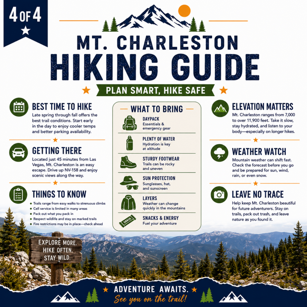 Mt Charleston Hiking Guide